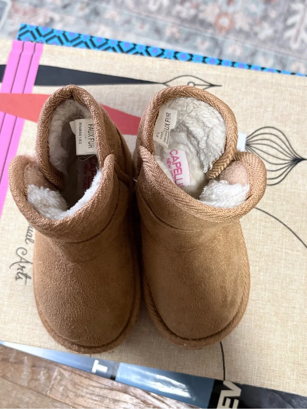 Capelli of New York cozy tan